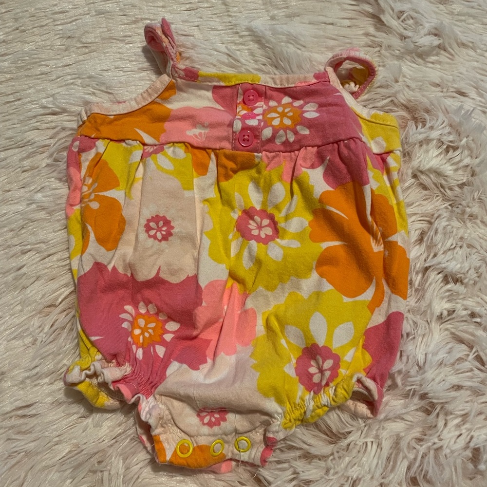 Baby girls floral summer dress